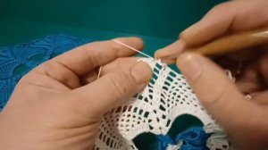 Салфетка крючком. Красивая Салфетка. Вторая часть. Крючок для начинающих.