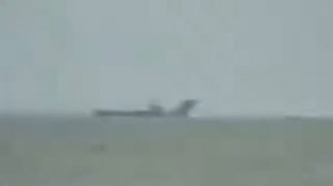 Посадка самолёта на воду и взлёт