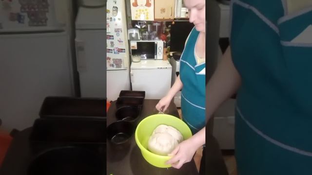 очень хороший замес теста на Дарницкий хлеб