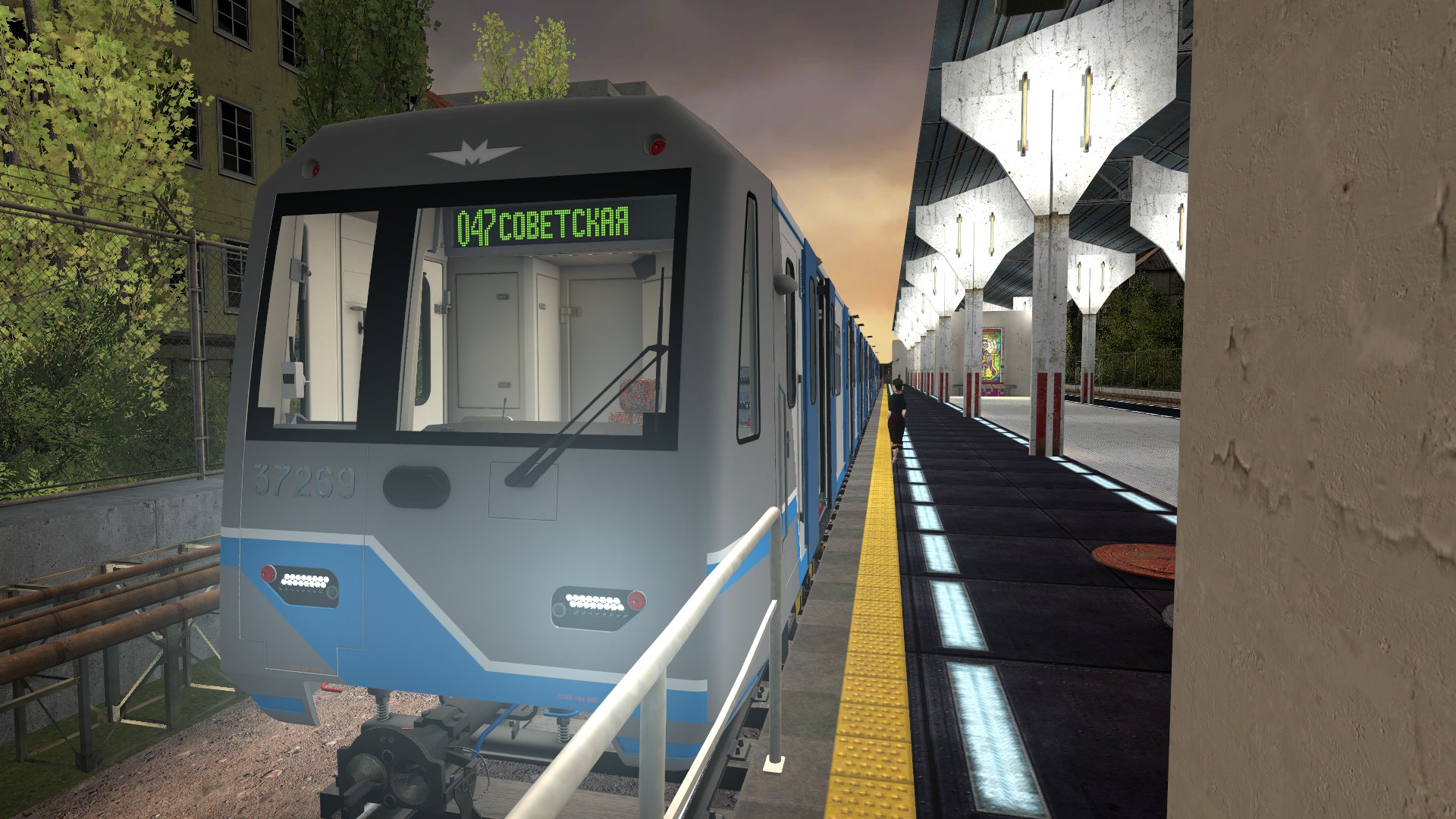 METROSTROI SUBWAY SIMULATOR / РЕАЛИСТИЧНЫЙ СИМУЛЯТОР МАШИНИСТА МЕТРО