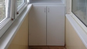 Установка встроенного шкафа на балкон в Керчи