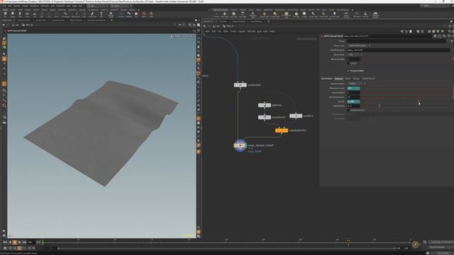 Houdini Tutorial | Points to Cloth Surface Morph (+hip file) -  Part 1/2