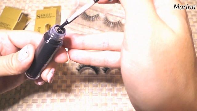 Накладные ресницы с АЛИЭКСПРЕСС.False eyelashes with ALIEXPRESS