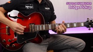 Ibanez AFJ95B Artcore Expressionist Hollowbody - Review & Demo