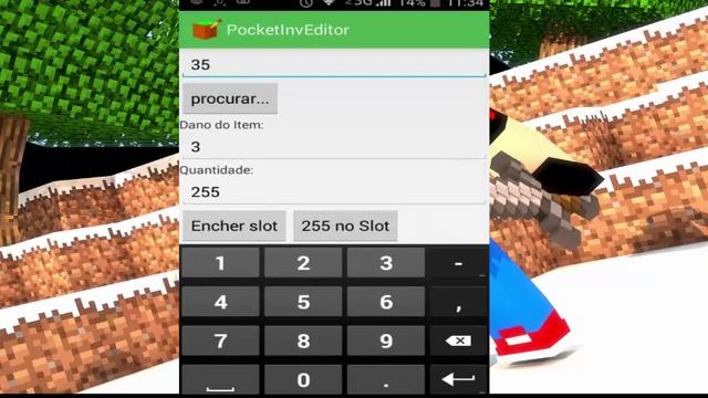 POCKET INVENTORY EDITOR PRO/ PARA MINECRAFT PE 0.13.1! смотреть онлайн