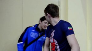 Жамалов Разамбек и первый фанат.