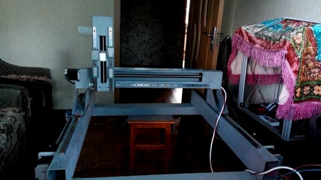 Постройка станка с ЧПУ часть 5 (тест осей X и Y) смотреть онлайн