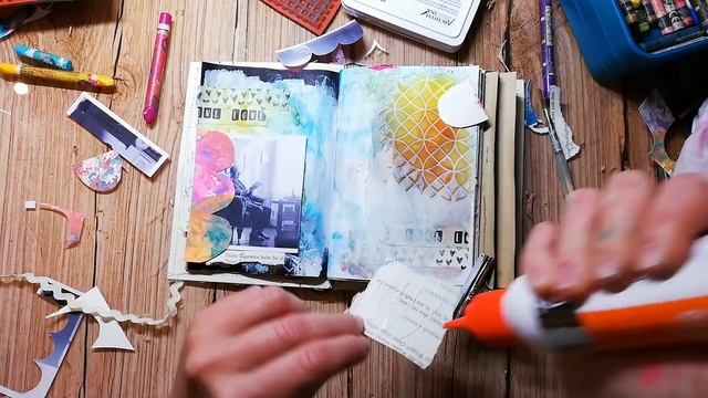 Art Journal with Me - International Scrapbooking Day смотреть онлайн