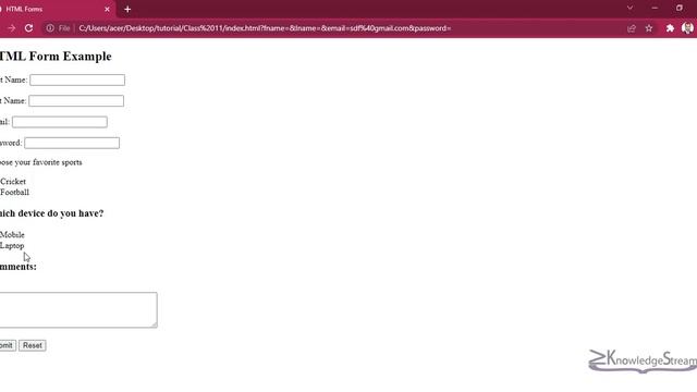 CLASS # 12 HTML Forms (PART 2) | COMPLETE WEB DEVELOPMENT COURSE | URDU/HINDI