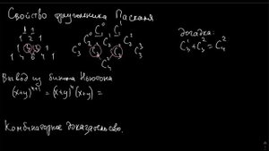 Бином Ньютона, доказательство, мотивация, комбинаторика.