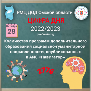 Количество программ социально-гуманитарной направленности