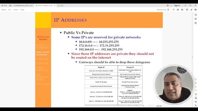 Module 1 Session 1:  Basics of Networking
