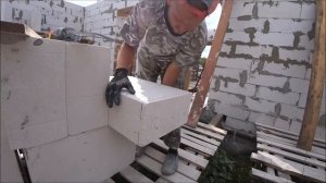Пилим газобетон СПЕЦИАЛЬНЫМ ПОЛОТНОМ. Метод для ровного и быстрого распила блока.
