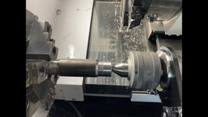 Обработка закалённых втулок керамикой на ЧПУ.