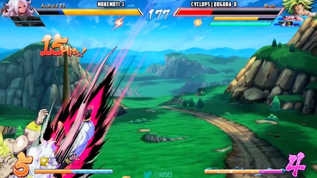 DBFZ ▰ Awesome Bardock Vs Dogura 【High Level Dragon Ball FighterZ】
