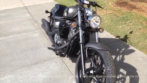 Yamaha Stryker XV1300, nice chopper around...