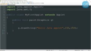 How to run applet program in java | Java Tutorial