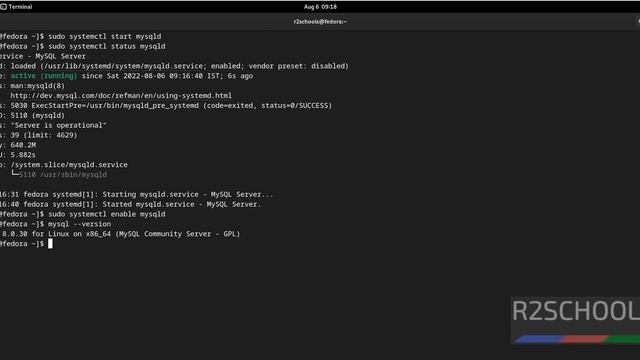 37. MySQL DBA: How to install MySQL 8 on Fedora 36 смотреть онлайн