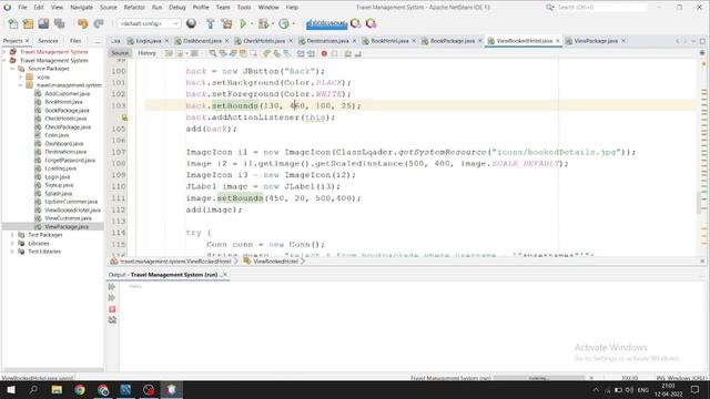 17/18 - Travel and Tourism Management System | Java Project | Creating View Booked Hotel Class смотреть онлайн