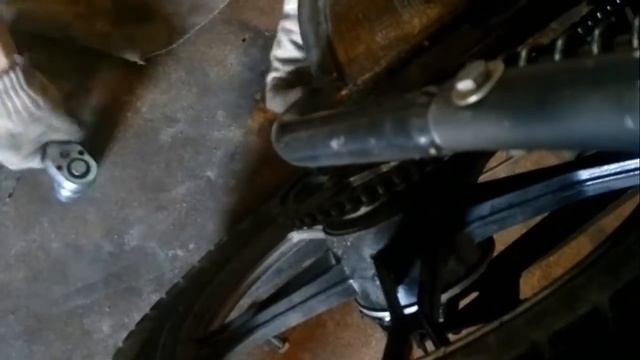 Меняю заднюю камеру на мопеде альфа смотреть онлайн