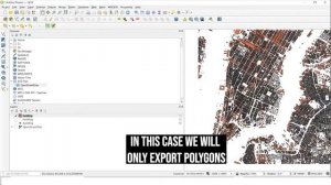 QGIS FROM OSM TO DXF