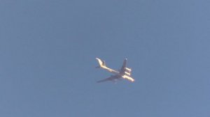 Туполев Ту-142 заход на посадку в Таганрог