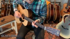 SIGMA 000M+ VS SIGMA 000M-15+ / SIGMA Guitars Comparison / 원미사운드