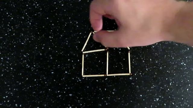 ДОМИК ИЗ СПИЧЕК ? Головоломки со спичками для детей ➄ Эпизод 36