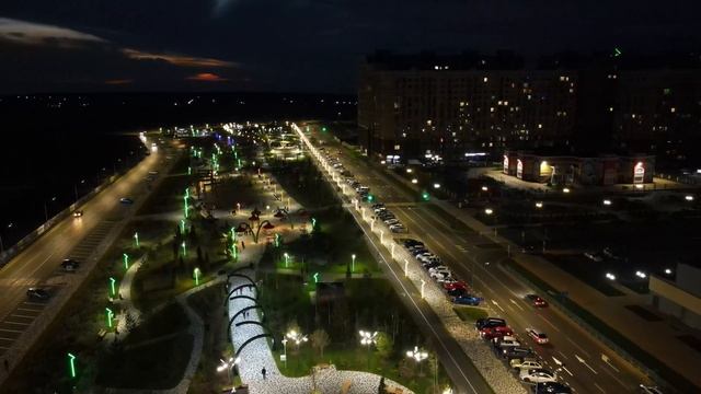 Ставрополь Сквер Героев России .ночной смотреть онлайн