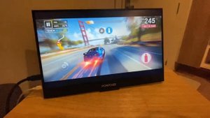 PORPOISE Portable Monitor 15.6” Full HD HDMI , USBC SUPPORT