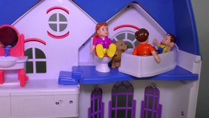 Кукольный Домик My Happy Family Волшебный Мир Игрушек для Девочек Dollhouse Тoys for Girls Unboxing