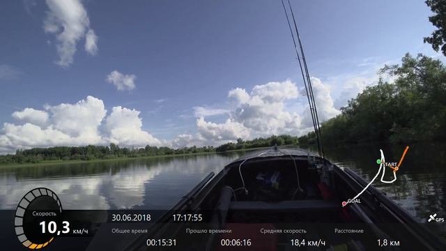 Тест скоростного винта Nissan Marine 18 и лодка Казанка М.