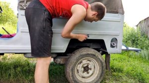 ПРОСТАЯ ПОКРАСКА КУЗОВА Луаз 969. ИЗ БАЛЛОНЧИКА..