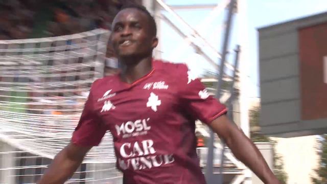 Goal Cheikh Tidiane SABALY (6' - FCM) FC METZ - STADE DE REIMS (2-2) 23/24 смотреть онлайн