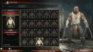 Mortal Kombat 11 : Baraka Character Customization / All Outfits & Gear