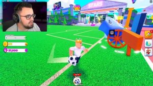 Kicking SOCCER GOALS From MARS In Roblox