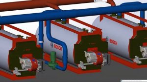 Процесс проектирования блочно-модульной котельной 16.8 МВт. 3D моделирование
