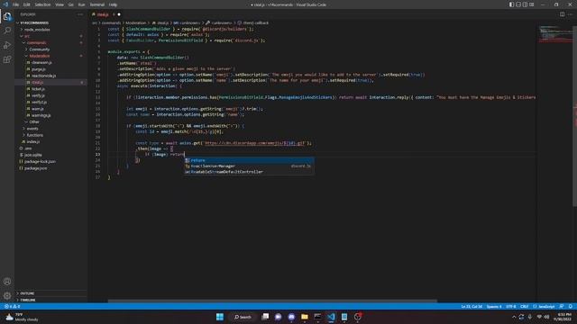 [NEW] - Steal Emoji Command for your Discord bot | Discord.js v14 смотреть онлайн
