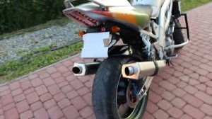 Exhaust sound Suzuki SV 1000 s