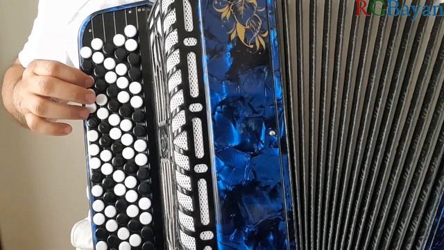 Ах ночь, голубая ночь - Кавер и Разбор на Баяне (Accordion Tutorial) смотреть онлайн