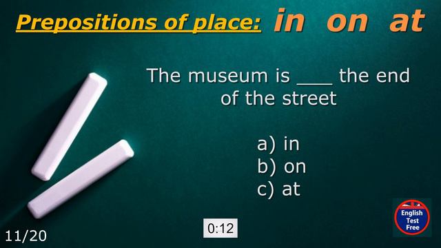 #quiz In _ On _ At #preposition (of place) смотреть онлайн