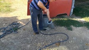 Продувка воздушных фильтров трактора