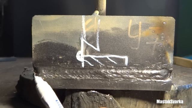 Сварка толстого металла в угол. Узел сварки У7