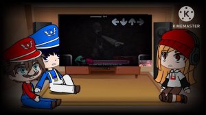 SMG4 Crews react to FNF YOUR DEAR BROTHER TOO late.exe