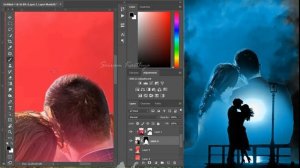 Easy Couple Double Exposure Effect | Photoshop Tutorial