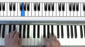 Jon Lord Sarabande. How to play piano.