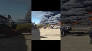 Пожар на оптовом складе масла в Ярославле. Полная версия.