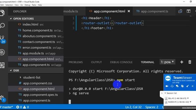 Angular 8 Routing