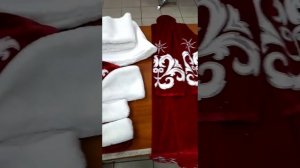 меняем мех на костюме деда мороза