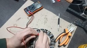 Перемотка генератора от квадроцикла.